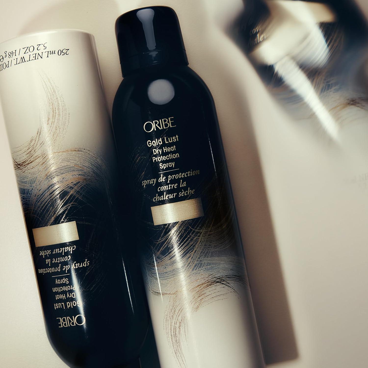 image:imageOribe Gold Lust Dry Heat Protection Spray Lightweight Heat Protectant for Styling Dry Hair Shields Hair from Damage and Prevents Breakage