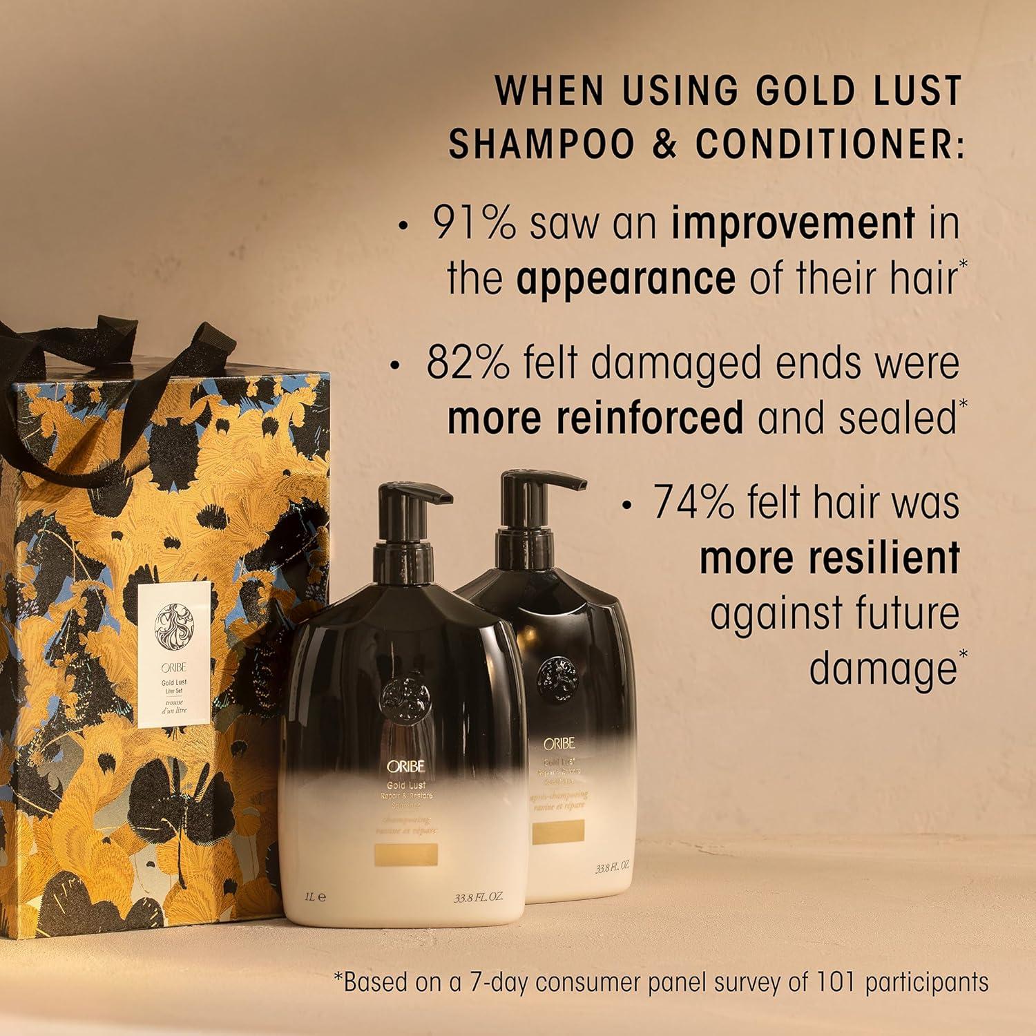 image:imageOribe Gold Lust Repair amp Restore ShampooLiter Duo
