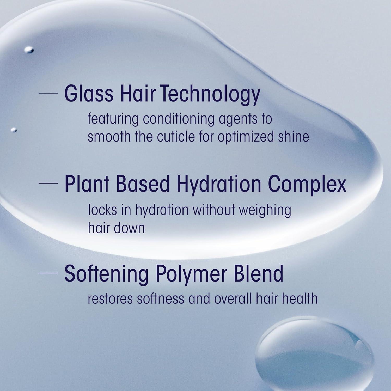 image:imageOribe Mirror Rinse Glass Hair Treatment Smoothing Shine Treatment Mask Hydrates amp Conditions Adds Shine Reduces Frizz Smooths amp Detangles For All Hair Types 59 oz