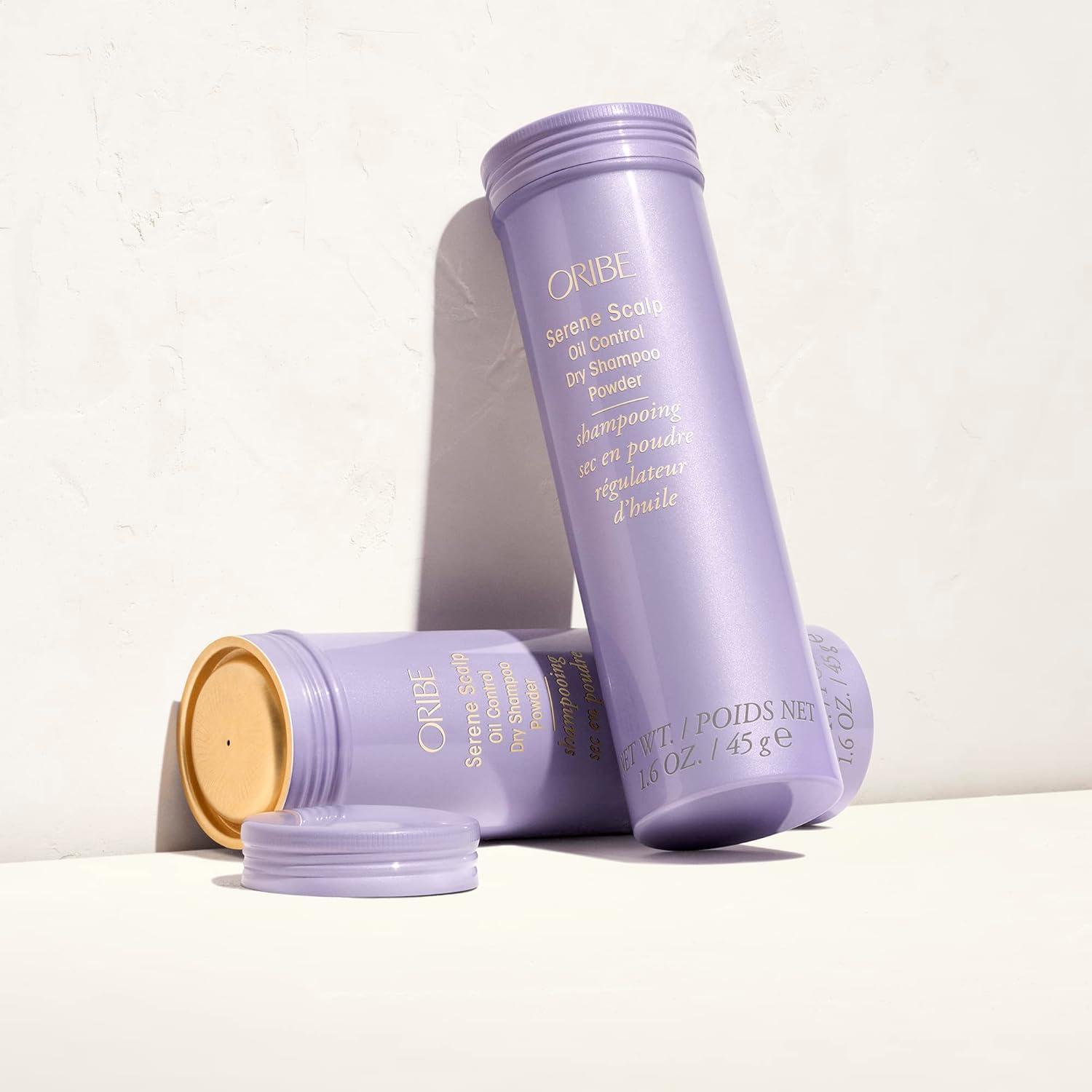 image:imageOribe Serene Scalp Oil Control Dry Shampoo Powder 1 Count Pack of 1Lavender Packaging
