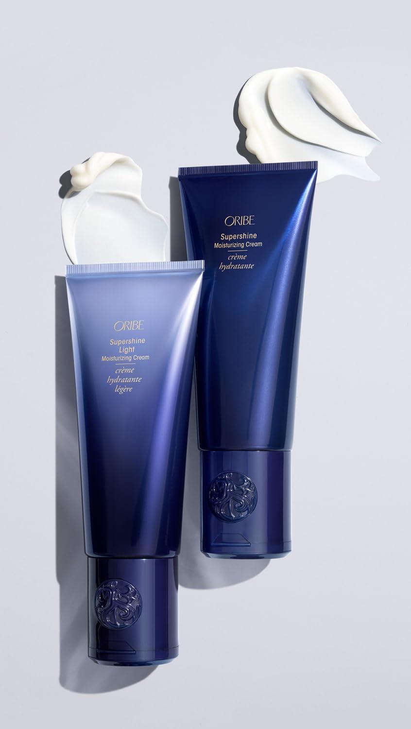 image:imageOribe Supershine Light Moisturizing Styling Cream Adds Shine amp Smooths Frizz With Heat Protection Blowout Primer Air Dry Cream amp Style Finisher For Fine amp Medium Hair 5 ozCranberry