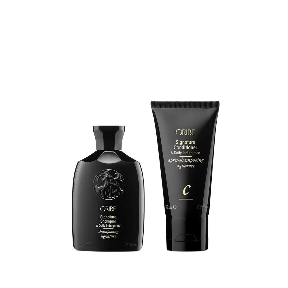 image:imageORIBE Signature Shampoo and Conditioner Travel Bundle