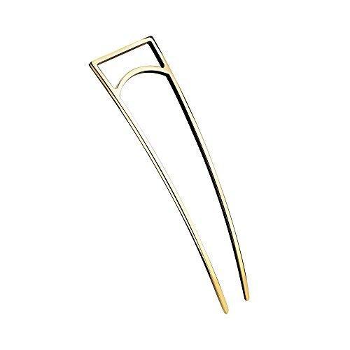 image:imageOribe Geometric Gold Plated Metal Hair Stick