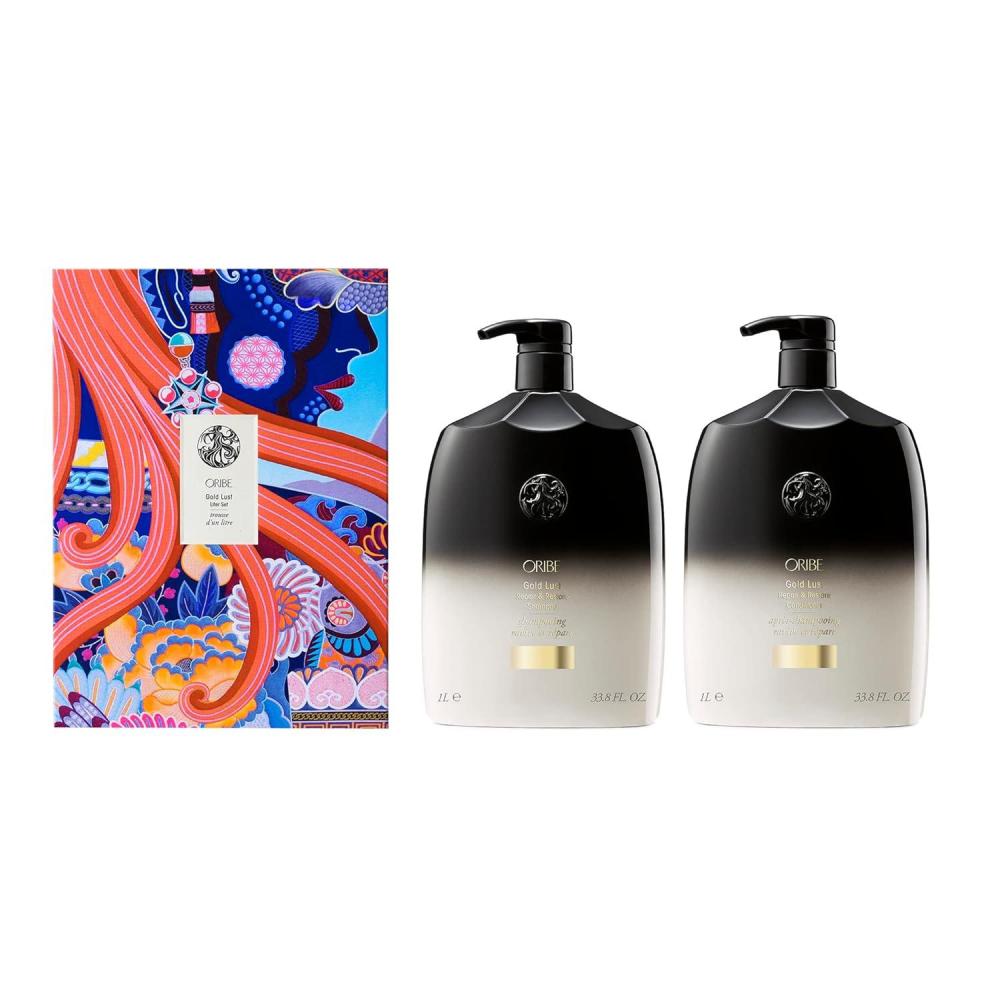 image:imageOribe Gold Lust Repair amp Restore ShampooLiter Gift Set