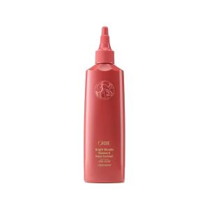 Oribe Bright Blonde Radiance & Repair Treatment – Purple Toning Restorative Hair Treatment Brightens, Strengthens & Repairs Color-Treated Blonde Hair – Tones Brassiness – 5.9 oz