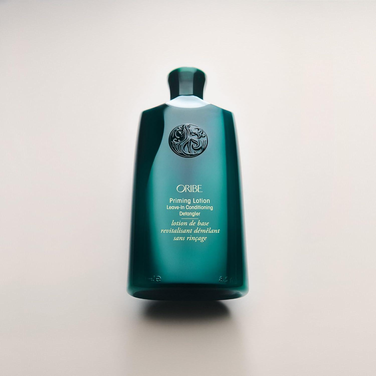 image:imageOribe Priming Lotion LeaveIn Conditioning Detangler Moisturizing Detangler For Thick Curly amp Coarse Hair Detangles Prevents Breakage amp Smoothes Hair For All Curl Types 85 ozWhite