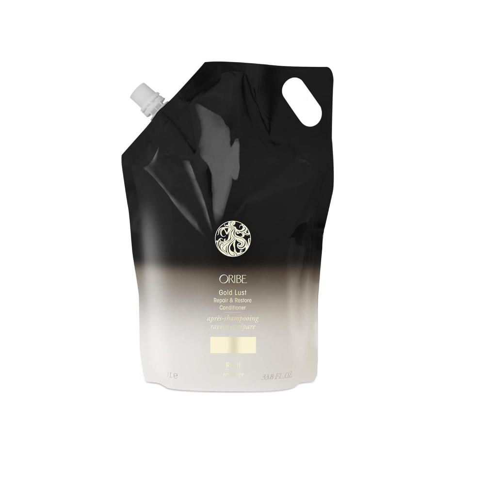 image:imageOribe Gold Lust Repair amp Restore Conditioner Repairing Conditioner for Dry or Damaged Hair Restores Moisture Strength and Softness for Healthier Hair Liter Refill