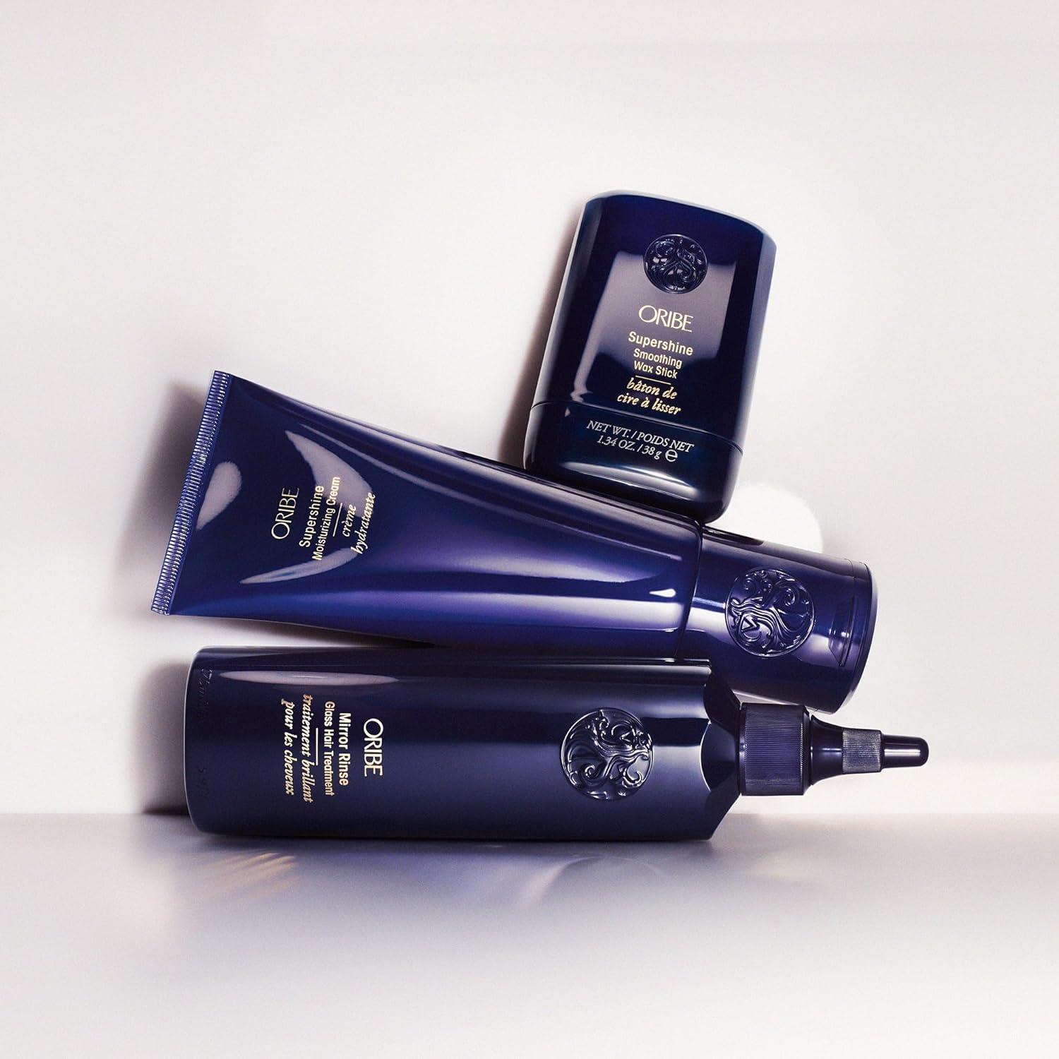 image:imageOribe Supershine Smoothing Wax Stick Tames Flyaways amp Frizz Adds Shine Flexible LongLasting Hold For Sculpted Sleek Styles Natural Vegan Wax For Fine amp Medium Hair 134 oz