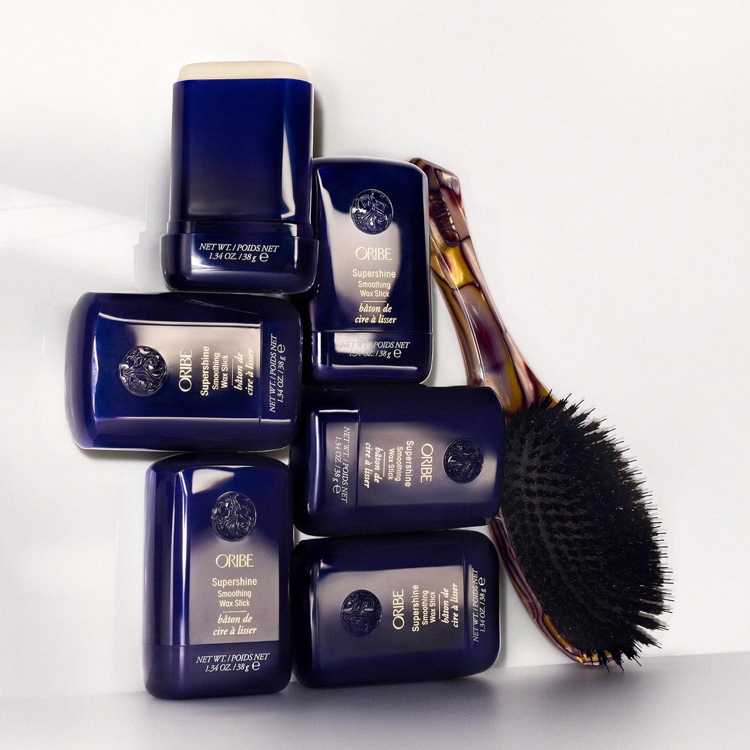 image:imageOribe Supershine Smoothing Wax Stick Tames Flyaways amp Frizz Adds Shine Flexible LongLasting Hold For Sculpted Sleek Styles Natural Vegan Wax For Fine amp Medium Hair 134 oz