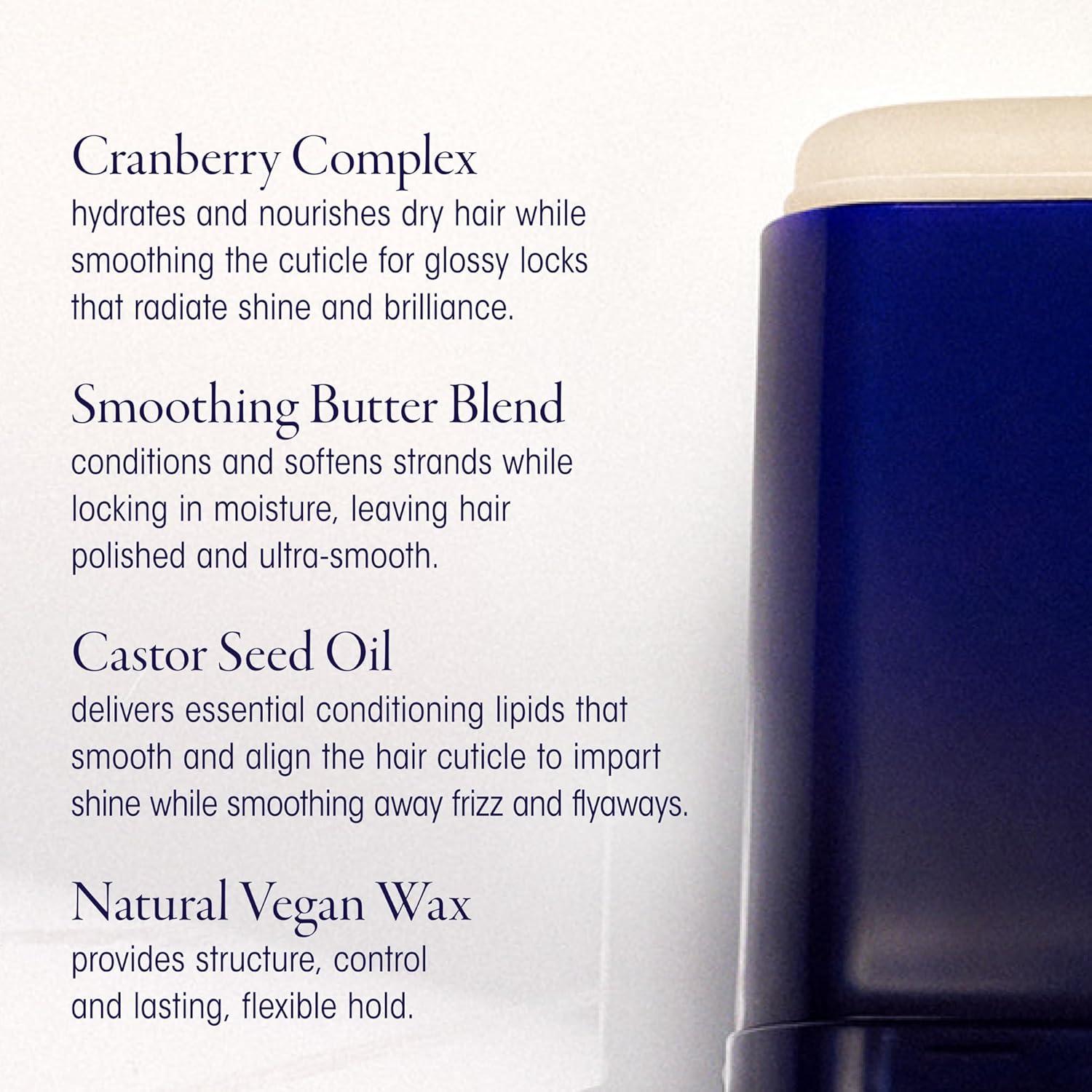 image:imageOribe Supershine Smoothing Wax Stick Tames Flyaways amp Frizz Adds Shine Flexible LongLasting Hold For Sculpted Sleek Styles Natural Vegan Wax For Fine amp Medium Hair 134 oz